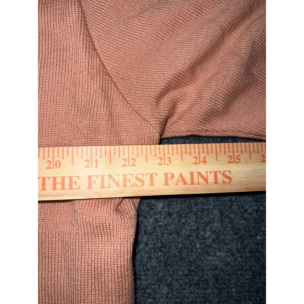 Alfred Dunner Woman 2X Peach Short Sleeve Cardigan Shell Sweater Set Vintage USA